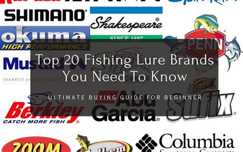 Top 20 Fishing Lure Brands You Need To Know - in 2023