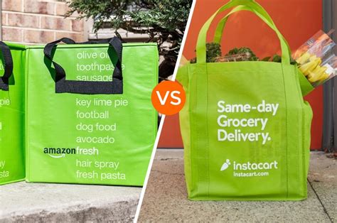 Amazon Fresh vs Instacart: Grocery Delivery Head to Head in 2020