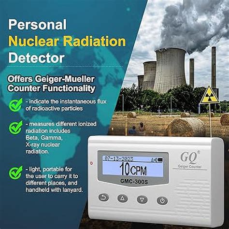 Gq Gmc 300s Digital Nuclear Radiation Detector Monitor Meter Geiger Counter Radiation Dosimeter