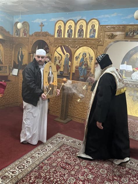 His Eminence Metropolitan Serapion And His Grace Bishop Abraham