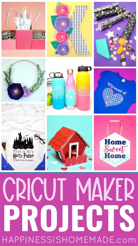 17 Inspiring Cricut Maker Projects Happiness Is Homemade