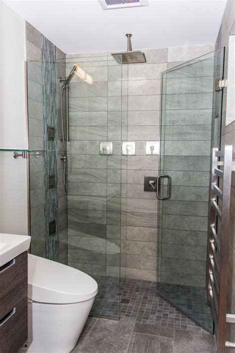 Portland Bathroom Remodel With Tiled Curbless Shower Small Bathroom