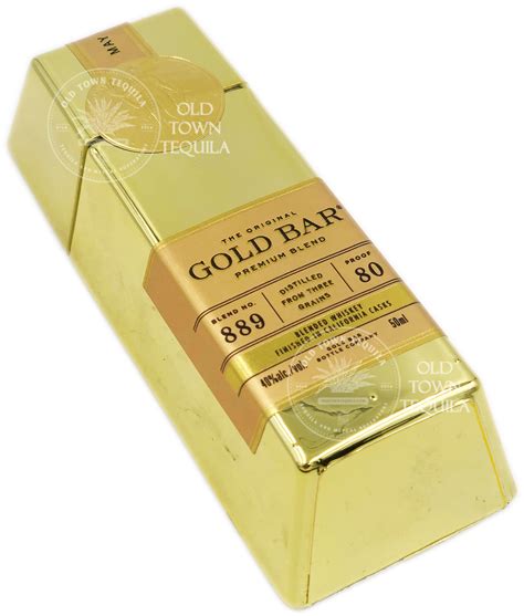 Gold Bar Blended Whiskey 50ml Old Town Tequila