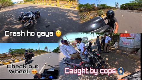 Crash Ho Gaya Guys Most Funny Vlog Ever Caught By Cops Check Out The