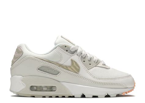 Wmns Air Max 90 SE Summit White Light Bone Nike CV8824 100