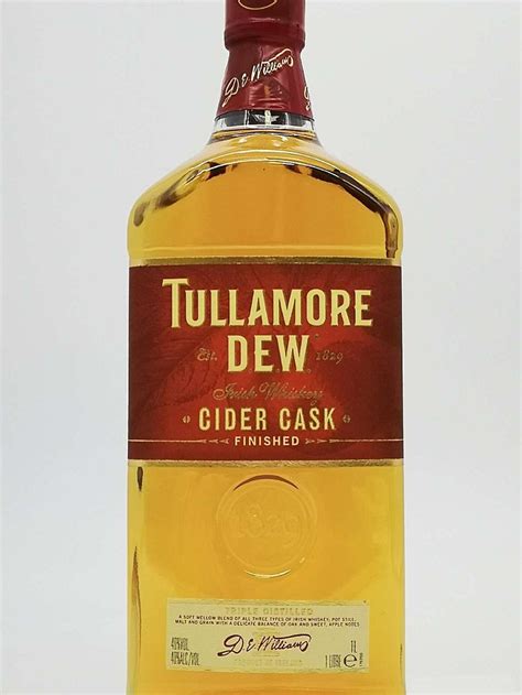 Tullamore Dew Cider Cask Finish Whiskey Bidders Irish Whiskey