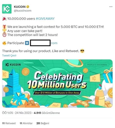 KuCoin Twitter Hesabının Hacklendiğini Açıkladı DonanımHaber