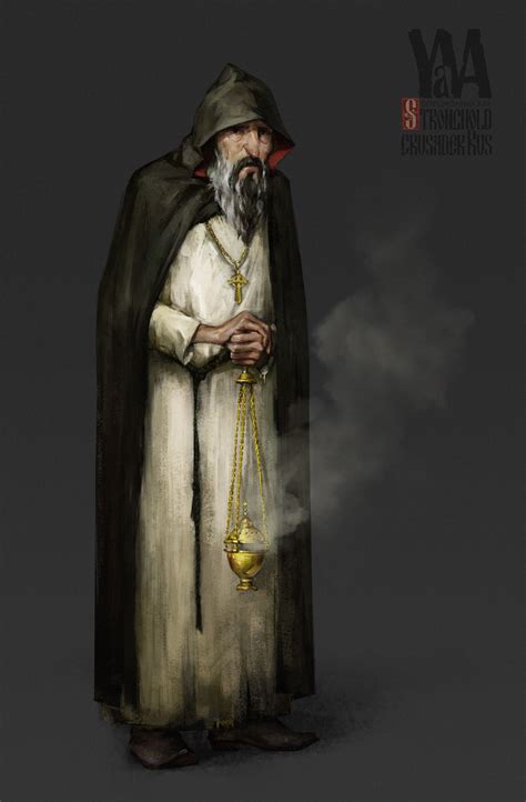 Artstation Priest Varvara Yaikova Warrior Priest Priest Concept