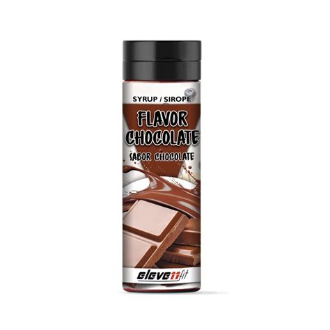 SIROPE SABOR CHOCOLATE SIN AZÚCAR 330ML Los Siropes de ElevenFit so