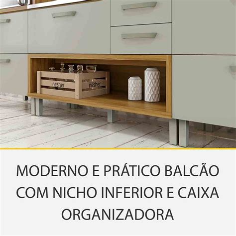 Cozinha P S Nesher Princesa Gourmet Mdf Madeiramadeira