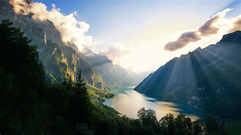 Klontalersee Lake In Switzerland, HD Nature, 4k Wallpapers, Images, Backgrounds, Photos and Pictures