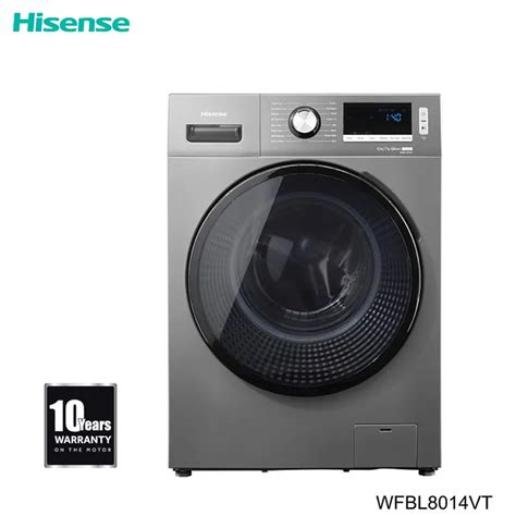 Hisense WFBL8014VT 8 Kg Fully Automatic Front Loading Inverter Washing