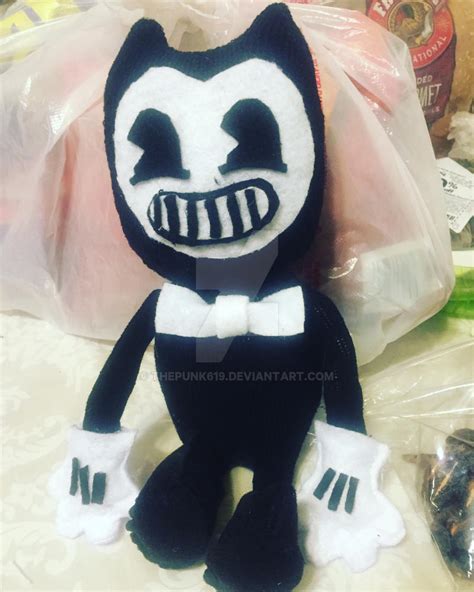 Bendy plush toy by thepunk619 on DeviantArt