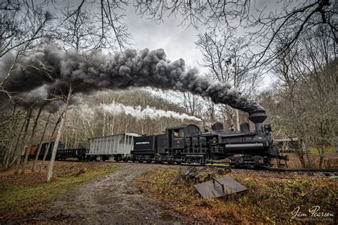 Mower Lumber Company Steam Locomotive Shay No Heads Through A