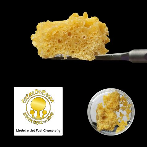 Medellin Jet Fuel Crumble 1g Crème De Canna