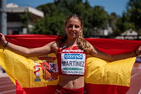 Laura Mart Nez De Alcorc N Bate R Cord De Espa A En Atletismo