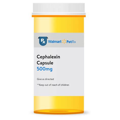 Cephalexin 500mg Capsule - 1 Capsule - Walmart.com