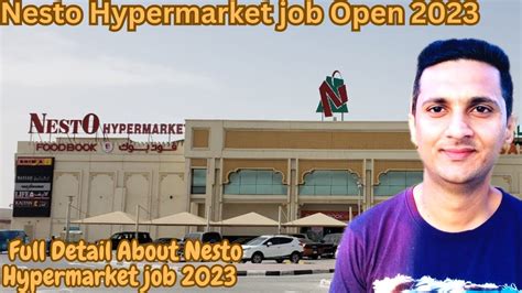 Nesto Hypermarket Dubai Job Vacancy 2023 Supermarket Jobs In Dubai