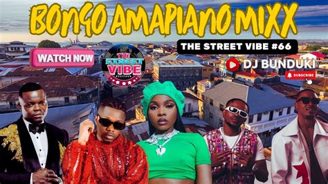 DJ BUNDUKI THE STREET VIBE 66 2024 BONGO AMAPIANO MIXX FT RAYVANNY