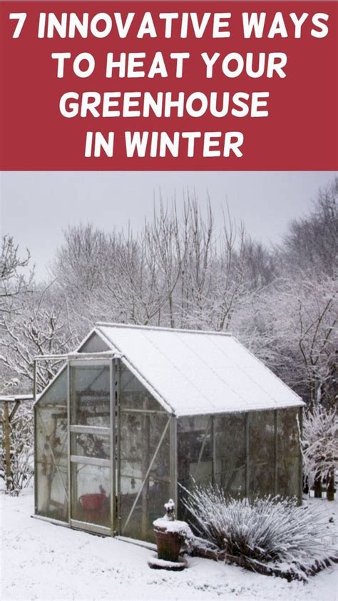 7 Innovative Ways To Heat Your Greenhouse In Winter Outdoor Greenhouse Winter Greenhouse