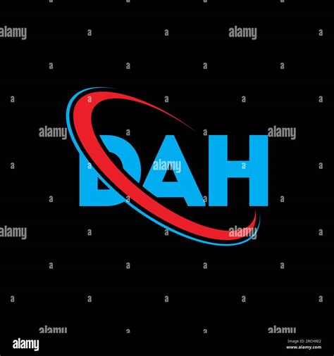 dah logo dah letter dah letter logo design initials dah logo linked