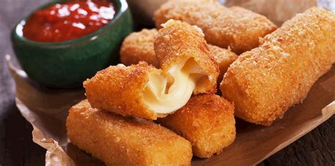 Mozzarella Sticks | Traditional Cheese Dish From United States of America