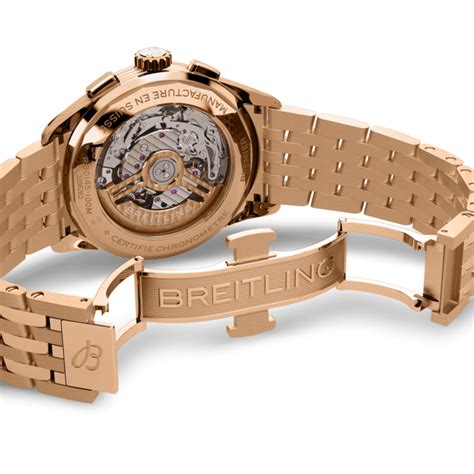 Premier B Chronograph K Red Gold Cream Rb G R Breitling