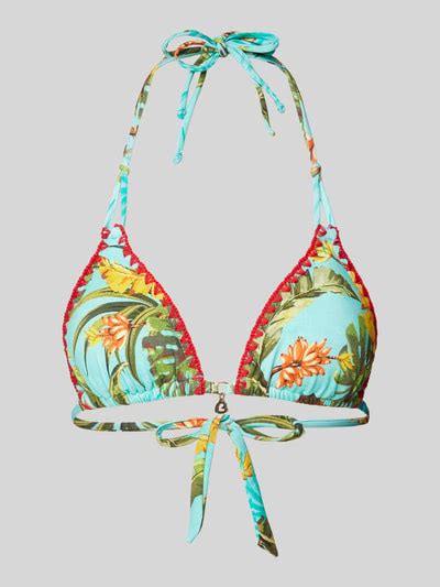 Banana Moon Bikini Oberteil Mit Floralem Muster Modell BANANAS