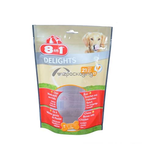 Resealable Pet Food Packaging Stand Up Pouch Wiz Packaging