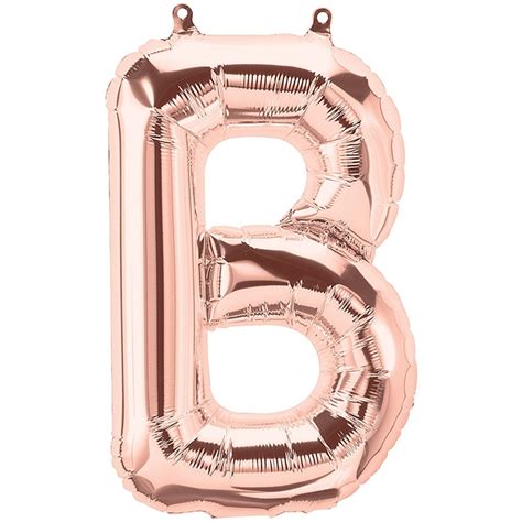 Folienballon Buchstabe Freie Buchstabenwahl Rose Gold Cm