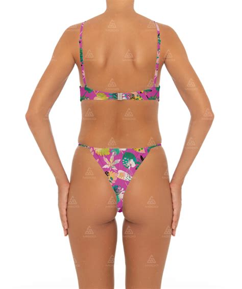 OPS02 Double Straps Long Straps Sexy One Piece Bikini Mgoobeachwear