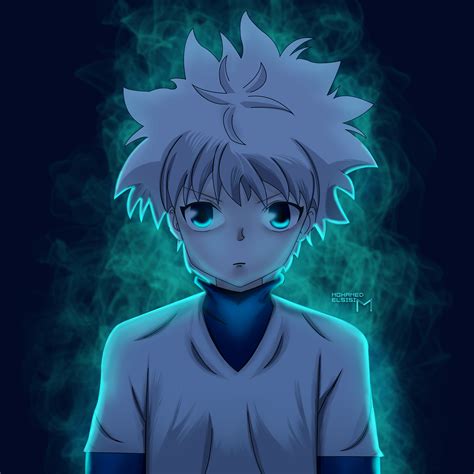 Killua Digital Art Hunter X Hunter On Behance