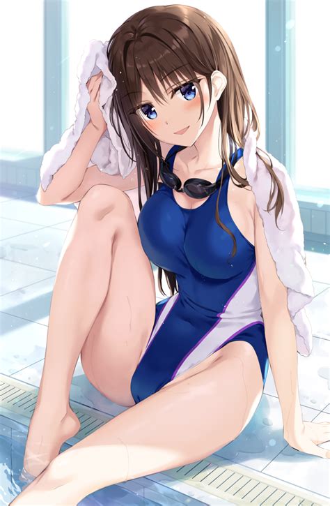 Rule 34 Big Breasts Blue Eyes Blush Boku No Kanojo Sensei Brown Hair