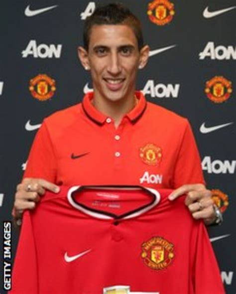 Angel Di Maria Man Utd Pay British Record 59 7m For Winger BBC Sport