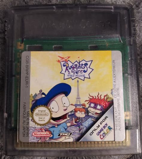 Gbc Nintendo Gameboy Color Rugrats In Paris The Movie Aukro