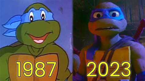 Evolution Of Leonardo In TMNT Movies TV 1987 2023 Fandom