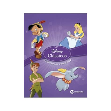 Livro Disney Clássicos Capa Dura Culturama Mp Brinquedos