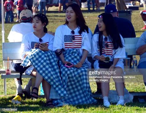 Girl Wearing American Flag Photos And Premium High Res Pictures Getty Images