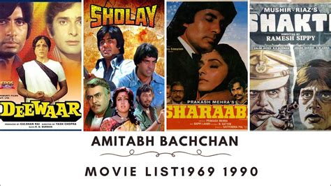 Amitabh Bachchan All Movie List Amitabh Bachchan All Movie List Hit And