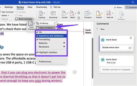 Comment Suivre Les Modifications Dans Microsoft Word Moyens I O