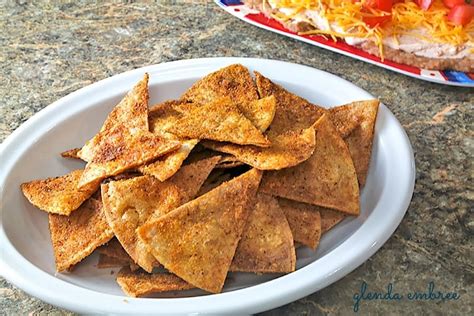 Homemade Taco Chips Glenda Embree