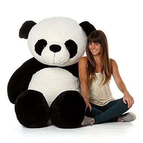 Buy BTC Girl S 4 Ft Stuffed Spongy Huggable Cute Panda Soft Toy Online