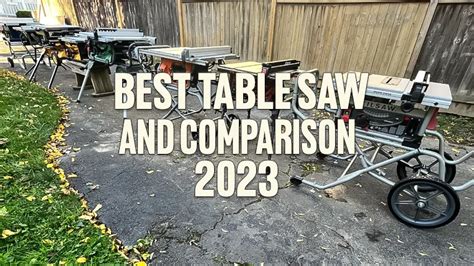 Best Table Saw Review and Comparison 2024 - Forestry.com