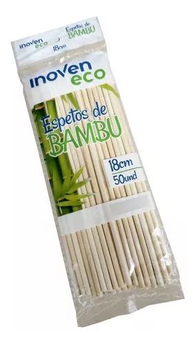 Espeto De Madeira Bambu Espetinho Churrasco Cm Forte Mercadolivre