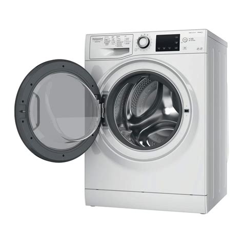 M Quina De Lavar E Secar Roupa Hotpoint Ndb Da Kg Rpm Branco