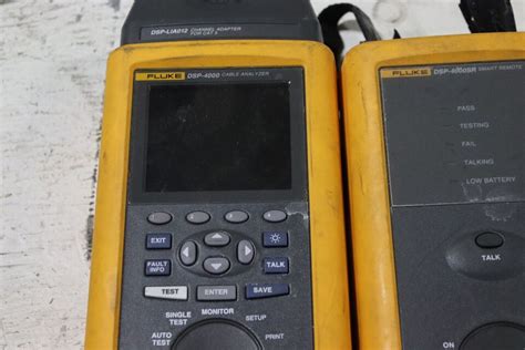 Fluke Networks Dsp Cable Analyzer Dsp Sr Ebay