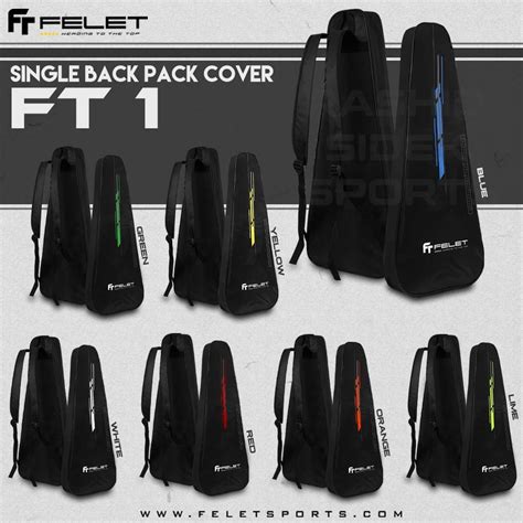 Felet Ft 1 Single Backpack Cover Racket Bag Rackets Bag Badminton Raket