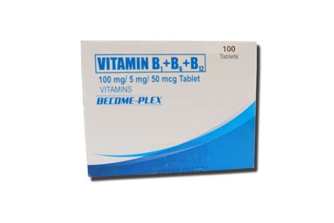 VITAMIN B COMPLEX TAB BECOME PLEX AMEURO Optium Medical