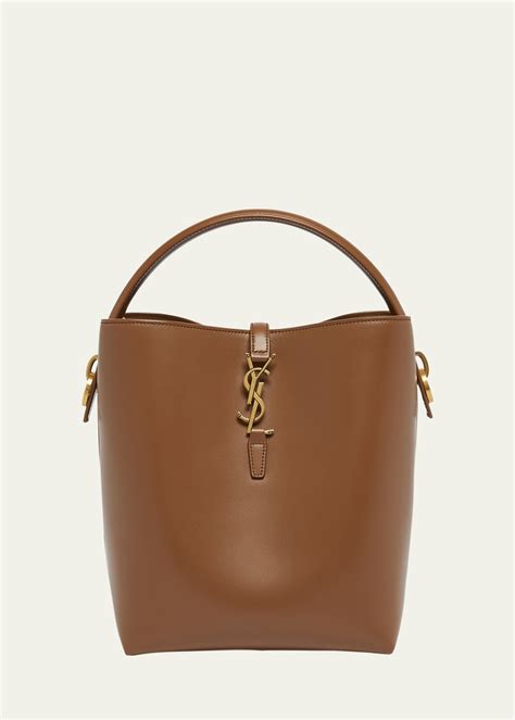 Saint Laurent Le 37 YSL Bucket Bag In Smooth Leather Bergdorf Goodman