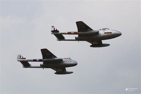 Wz Ln Dhz De Havilland Vampire T And Vz Ln Dh Flickr